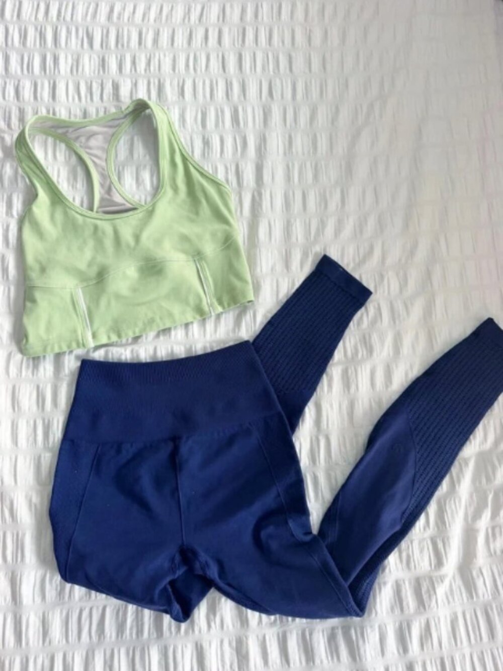 Workout Outfit Set Lululemon TYC Small Navy Green